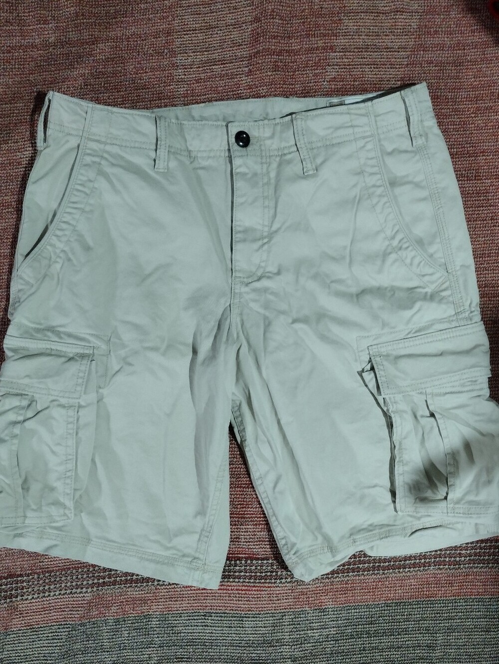 Men's Cargo Shorts - Light Khaki